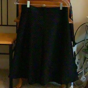 Black skirt
